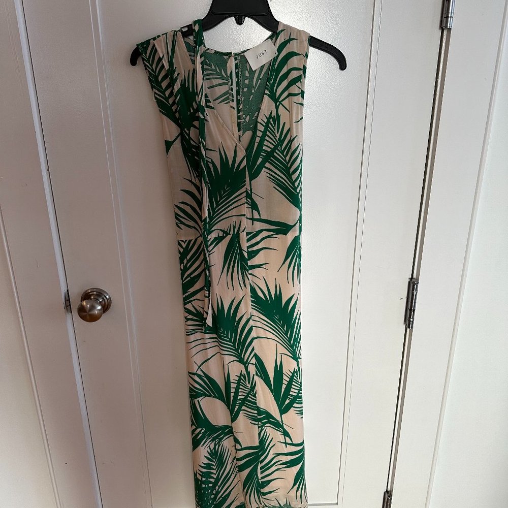 Just Sleeveless maxi-length dress